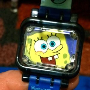 Sponge bob watch.